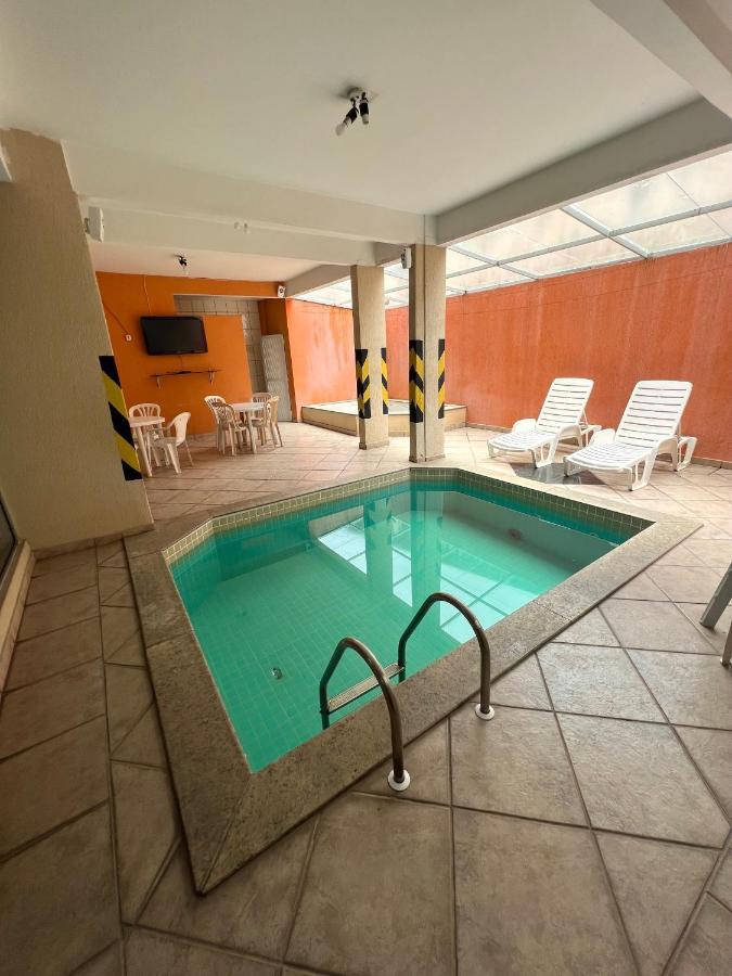 Hotel Thermas Da Mantiqueira - Pocos De Caldas - De Frente Para A Praca Central E Relogio Floral Esterno foto